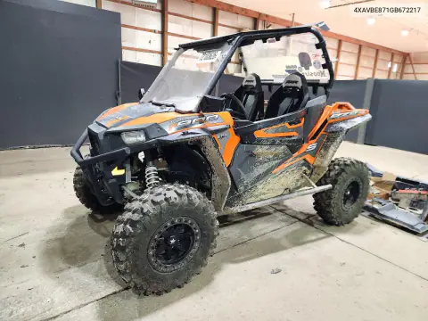 2016 Pola Rzr S 900 Eps VIN 4XAVBE871GB672217 фото 2