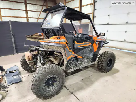 2016 Pola Rzr S 900 Eps VIN 4XAVBE871GB672217 фото 4