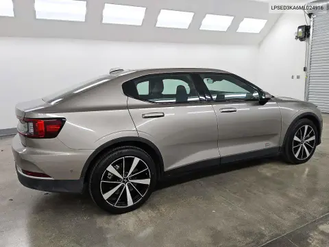 2021 Polestar 2 VIN LPSED3KA6ML024916 фото 3
