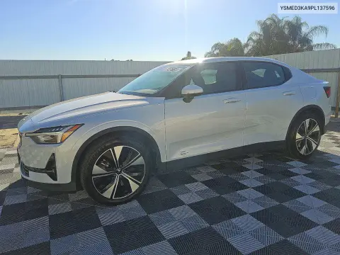 YSMED3KA9PL137596 — 2023 Polestar 2, Механические повреждения, фото до ремонта