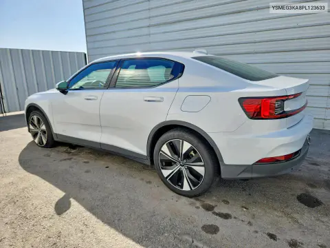 2023 Polestar 2 VIN YSMEG3KA8PL123633 фото 2