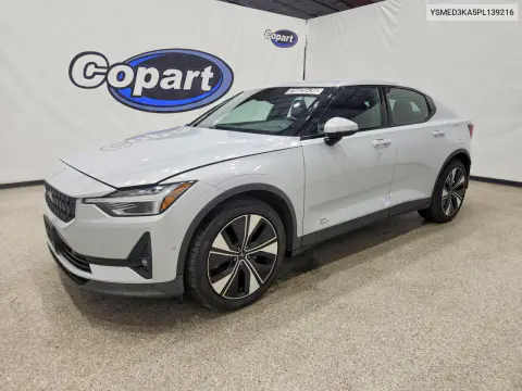 YSMED3KA5PL139216 — 2023 Polestar 2, Механические повреждения, фото до ремонта