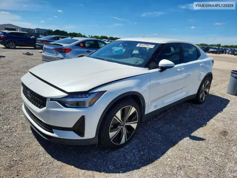 YSMEG3KA4PL125329 — 2023 Polestar 2, Механические повреждения, фото до ремонта