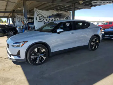 YSMED3KA7PL146250 — 2023 Polestar 2, Сторона, фото до ремонта