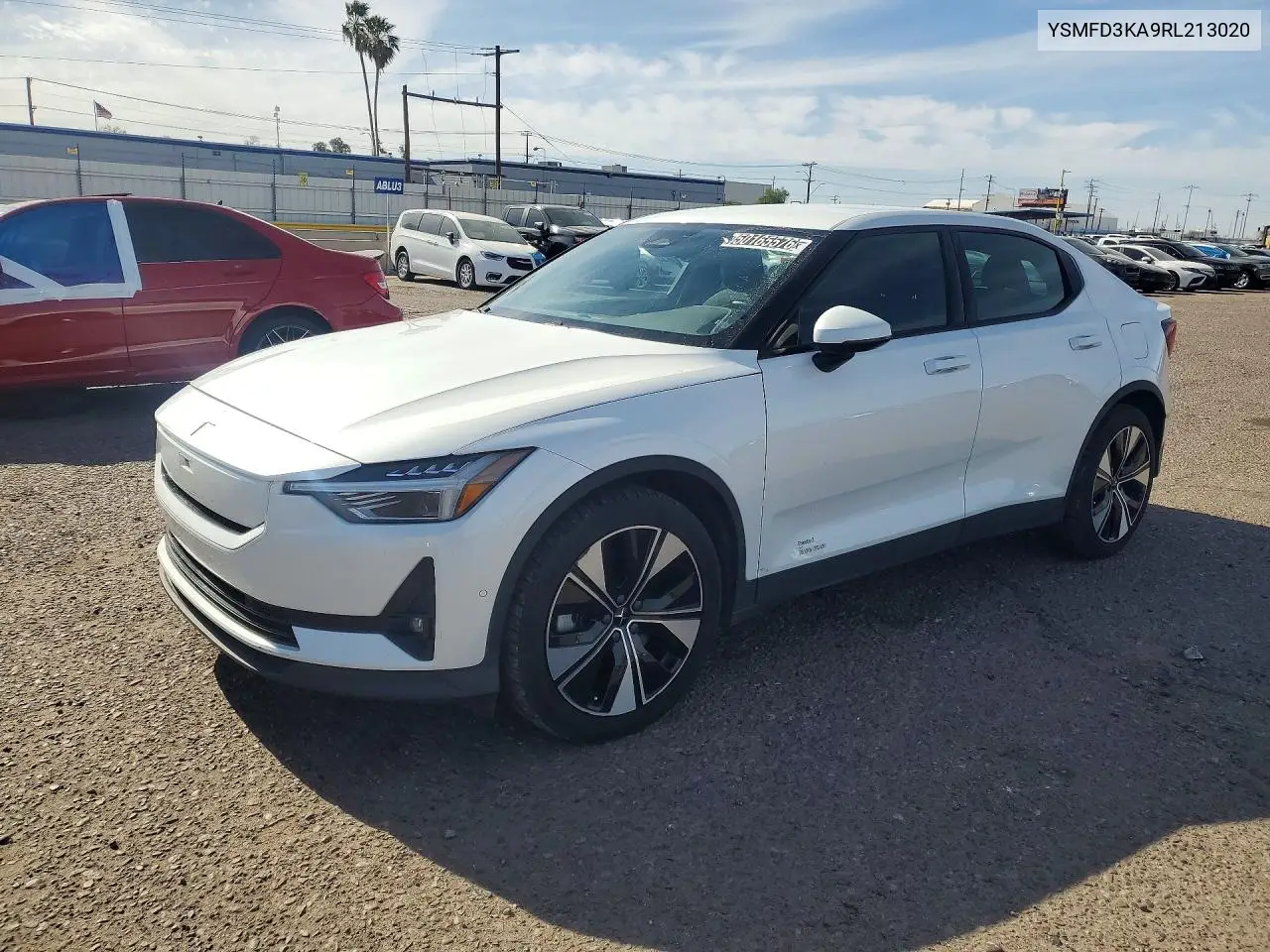 2024 Polestar 2 VIN YSMFD3KA9RL213020 фото 1