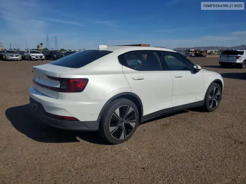 2024 Polestar 2 VIN YSMFD3KA9RL213020 фото 3