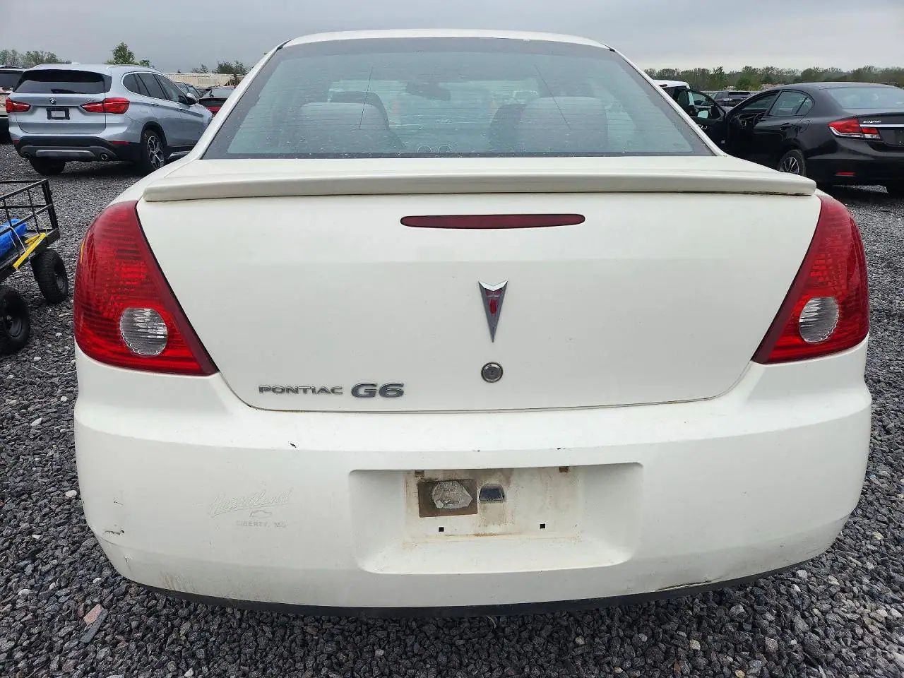 1G2ZG58B974195447 — 2007 Pontiac G6, фото 6 с аукциона Copart, Передняя часть