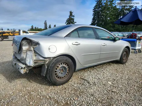 2007 Pontiac G6 Value Leader VIN 1G2ZF58B574197585 фото 3
