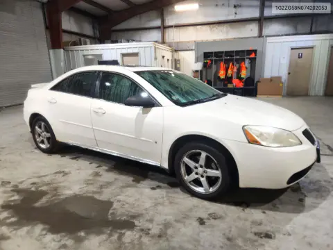 2007 Pontiac G6 Base VIN 1G2ZG58N074202053 фото 4
