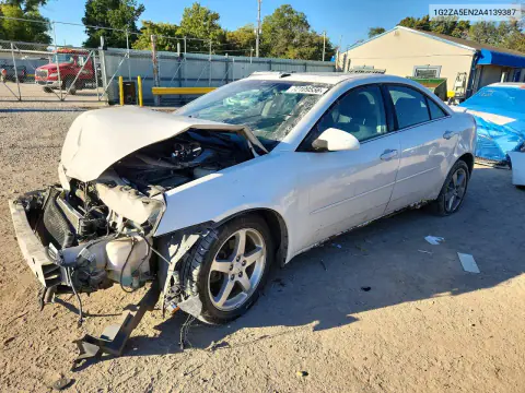 1G2ZA5EN2A4139387 — 2010 Pontiac G6, Передняя часть, фото до ремонта
