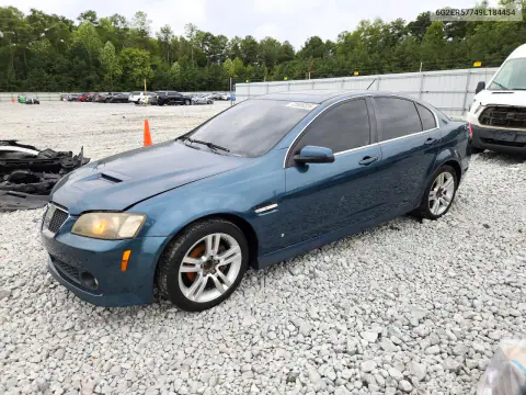 6G2ER57749L184454 — 2009 Pontiac G8, Сторона, фото до ремонта