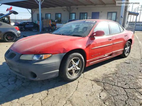 1G2WP52K41F169930 — 2001 Pontiac Grand PRIX, Передняя часть, фото до ремонта