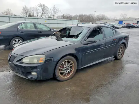 2G2WR524441141388 — 2004 Pontiac Grand PRIX, Пожар, фото до ремонта