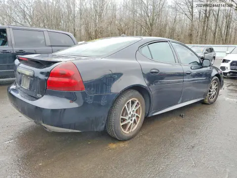 2004 Pontiac Grand Prix Gtp VIN 2G2WR524441141388 фото 3