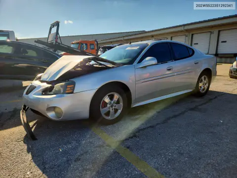 2G2WS522351292341 — 2005 Pontiac Grand PRIX, Передняя часть, фото до ремонта