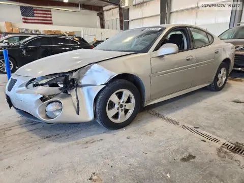 2G2WP552761191477 — 2006 Pontiac Grand PRIX, Передняя часть, фото до ремонта