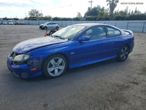 6G2VX12G24L285328 — 2004 Pontiac GTO, Передняя часть, фото до ремонта