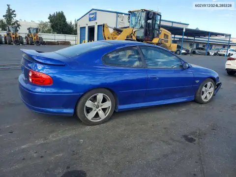 2004 Pontiac Gto VIN 6G2VX12G24L285328 фото 3