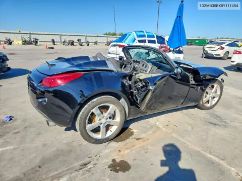 2008 Pontiac Solstice VIN 1G2MB35BX8Y111454 фото 3