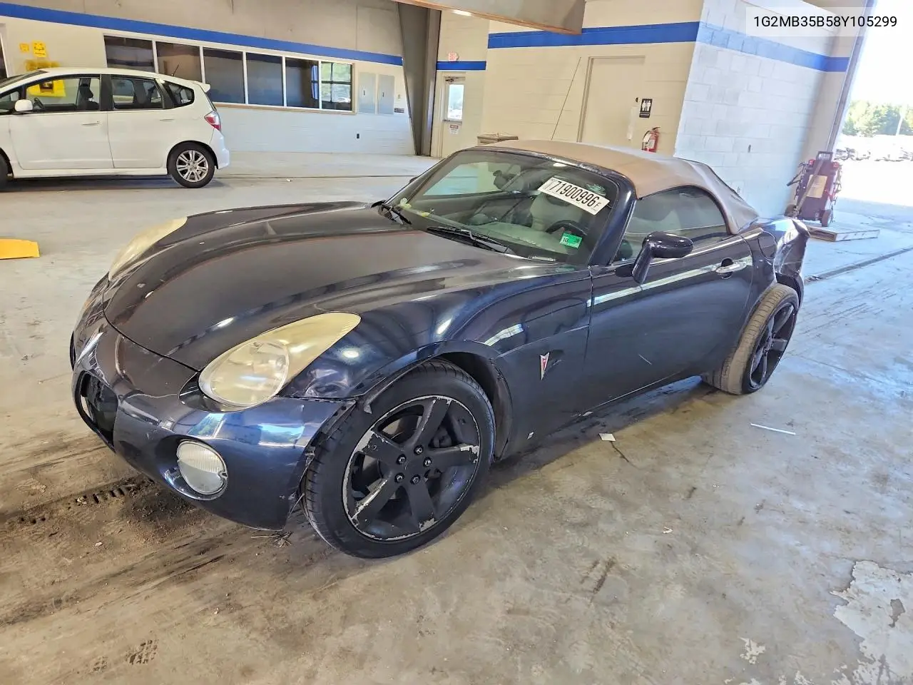 2008 Pontiac Solstice VIN 1G2MB35B58Y105299 фото 1