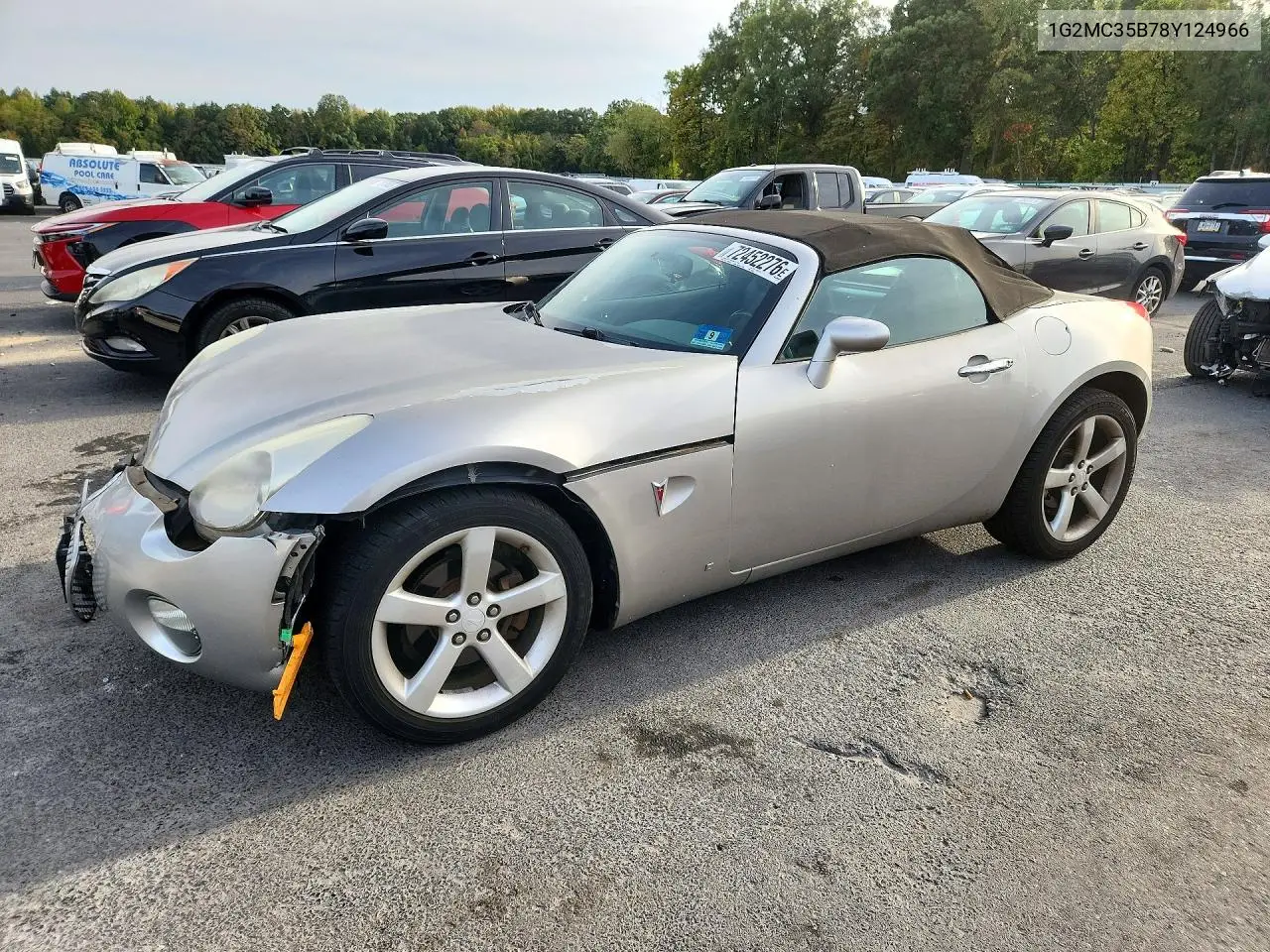 2008 Pontiac Solstice VIN 1G2MC35B78Y124966 фото 1