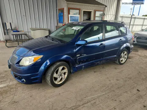 5Y2SL63825Z442396 — 2005 Pontiac VIBE, Сторона, фото до ремонта