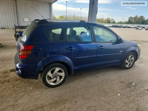 2005 Pontiac Vibe VIN 5Y2SL63825Z442396 фото 3
