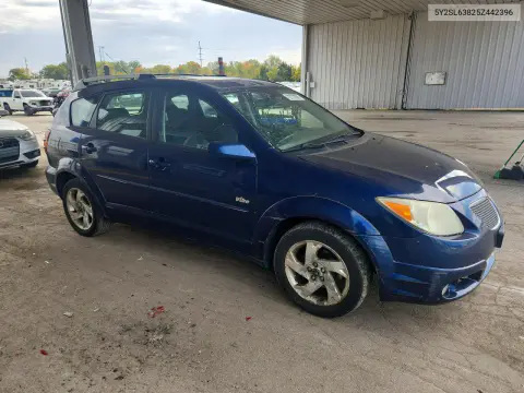 2005 Pontiac Vibe VIN 5Y2SL63825Z442396 фото 4