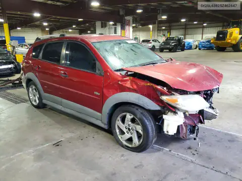5Y2SL63825Z462647 — 2005 Pontiac VIBE, фото 4 с аукциона Copart, Передняя часть