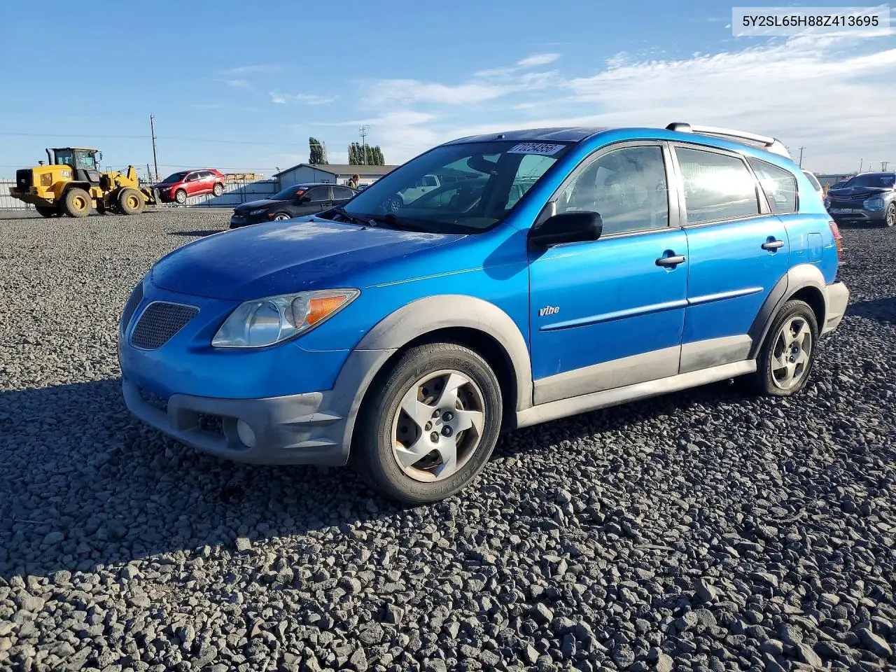2008 Pontiac Vibe VIN 5Y2SL65888Z413695 фото 1