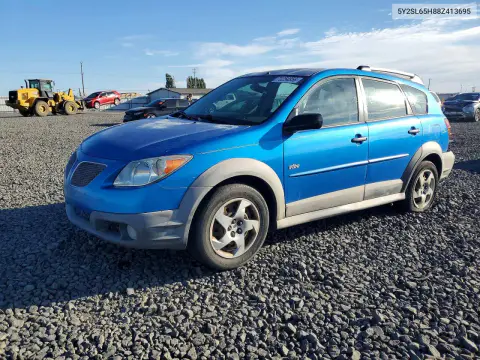 5Y2SL65888Z413695 — 2008 Pontiac VIBE, Передняя часть, фото до ремонта