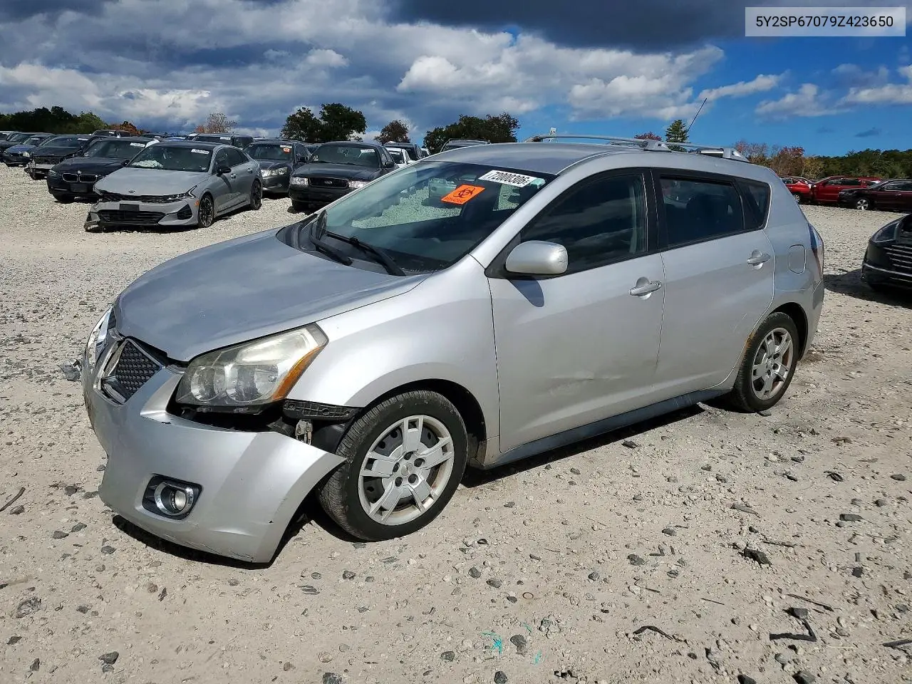 2009 Pontiac Vibe Base VIN 5Y2SP67079Z423650 фото 1