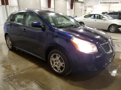 2009 Pontiac Vibe VIN 5Y2SM67049Z425896 фото 4