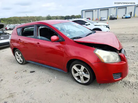 2009 Pontiac Vibe VIN 5Y2SP67099Z418336 фото 4