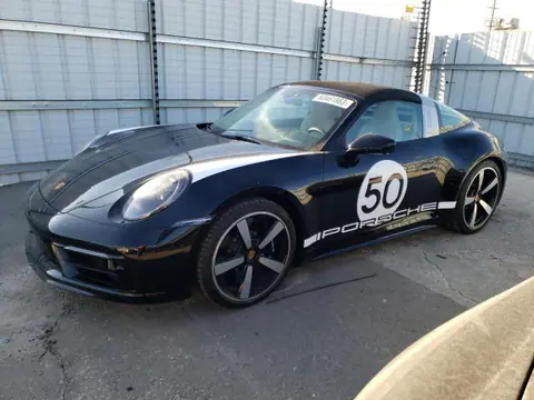 WP0BB2A92MS235716 — 2021 Porsche 911 Targa 4S, Передняя часть (Front End), фото до ремонта
