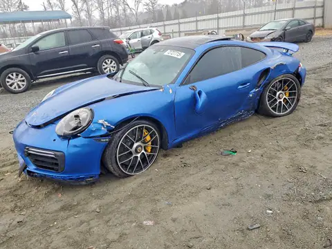 WP0AD2A95HS166435 — 2017 Porsche 911 Turbo, Передняя часть (Front End), фото до ремонта