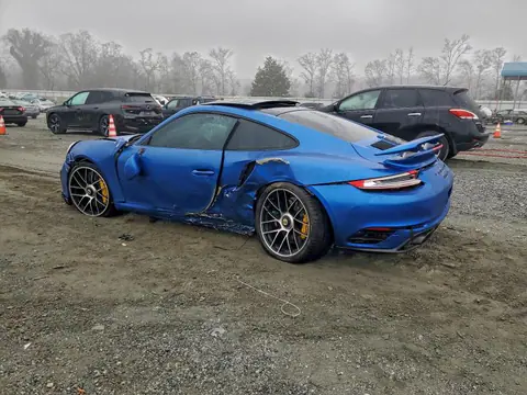 2017 PORSCHE 911 TURBO VIN WP0AD2A95HS166435 фото 2