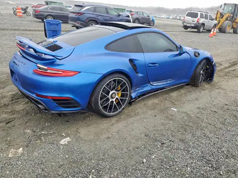 2017 PORSCHE 911 TURBO VIN WP0AD2A95HS166435 фото 3