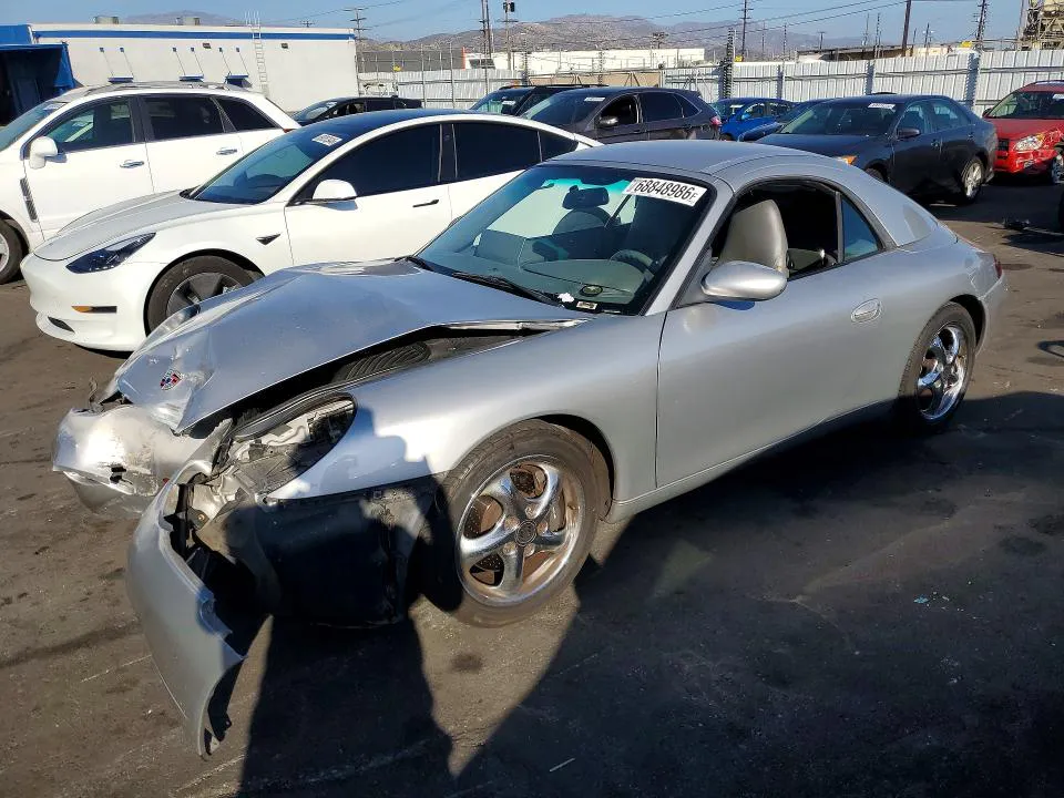 2000 PORSCHE 911 VIN WP0CA2994YS650795 фото 1
