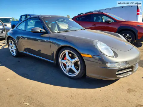2007 Porsche 911 Carrera S VIN WP0AB29937S730740 фото 4