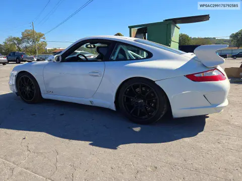 2007 Porsche 911 Gt3 VIN WP0AC29917S792585 фото 2