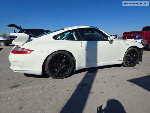 2007 Porsche 911 Gt3 VIN WP0AC29917S792585 фото 3