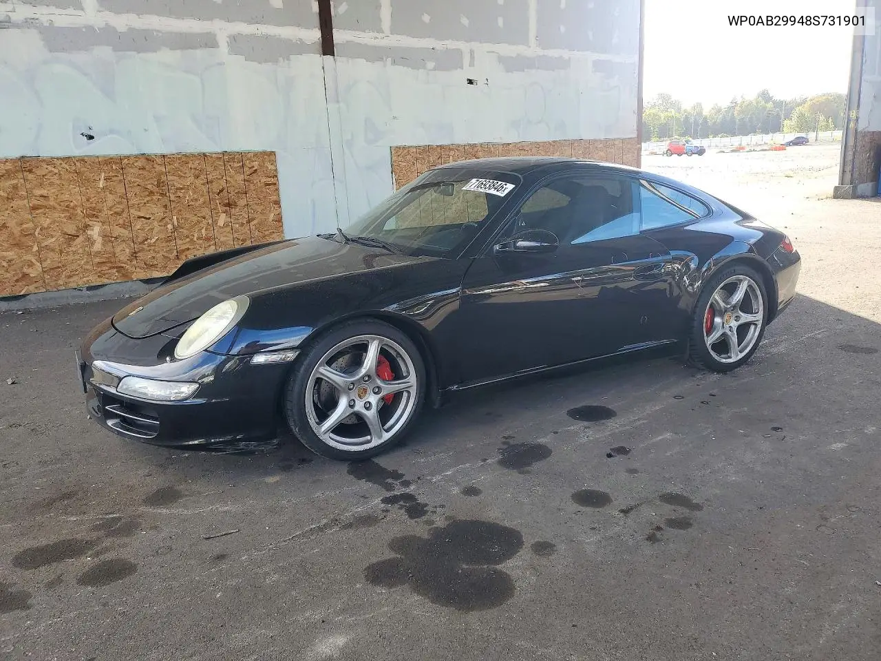 2008 Porsche 911 Carrera S VIN WP0AB29948S731901 фото 1