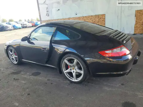 2008 Porsche 911 Carrera S VIN WP0AB29948S731901 фото 2