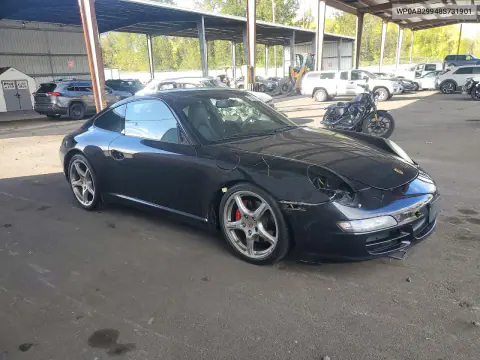 2008 Porsche 911 Carrera S VIN WP0AB29948S731901 фото 4