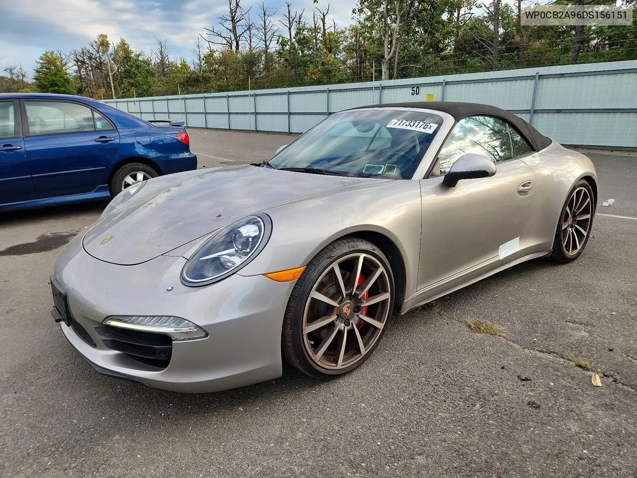 2013 Porsche 911 Carrera S VIN WP0CB2A96DS156151 фото 1