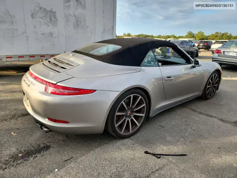 2013 Porsche 911 Carrera S VIN WP0CB2A96DS156151 фото 3