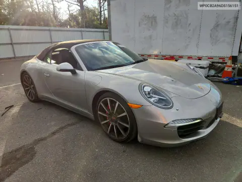 2013 Porsche 911 Carrera S VIN WP0CB2A96DS156151 фото 4