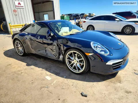 2013 Porsche 911 Carrera VIN WP0AA2A97DS106417 фото 4