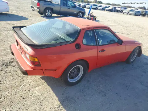 1983 Porsche 944 VIN WP0AA0944DN452372 фото 3
